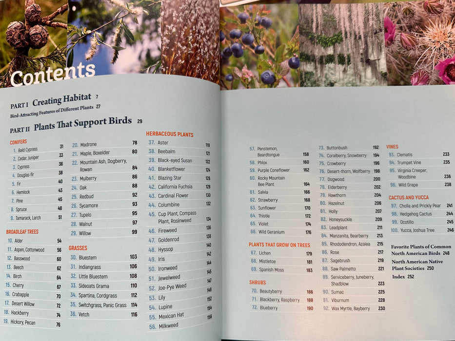 100 Plants to Feed the Birds by Laura Erickson