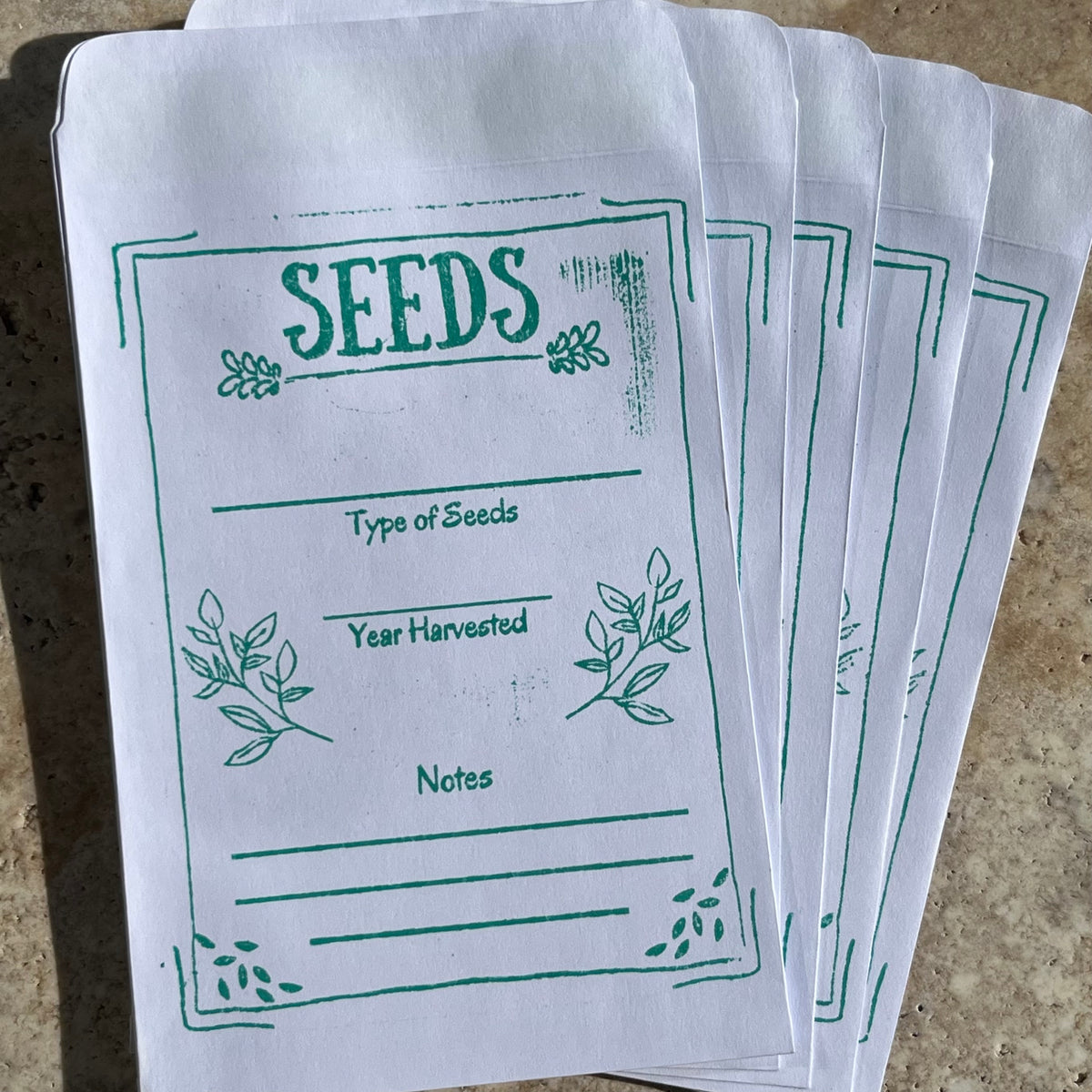 Empty Seed Packets 10ct Native Plants Unlimited LLC Empty seed packets 10ct native plants unlimited llc