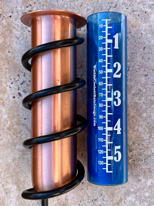 Copper Rain Gauge