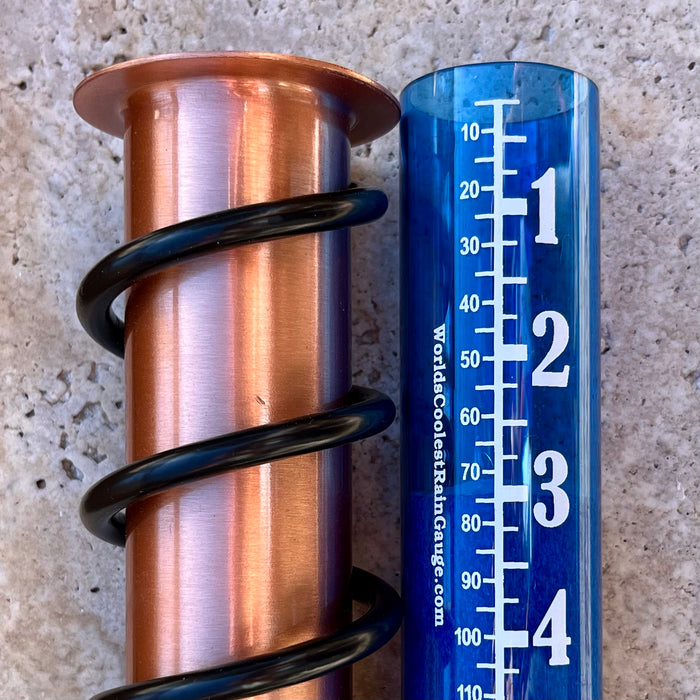 Copper Rain Gauge