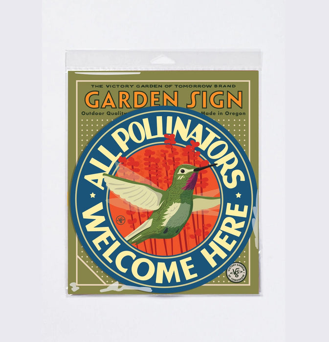 Metal Garden Signs (Round)