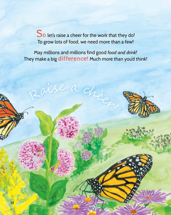 Sip, Pick, and Pack... How Pollinators Help Plants Make Seeds by Polly Cheney