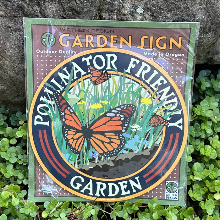 garden seed signs Metal Garden Signs (Round) — Native Plants Unlimited LLC