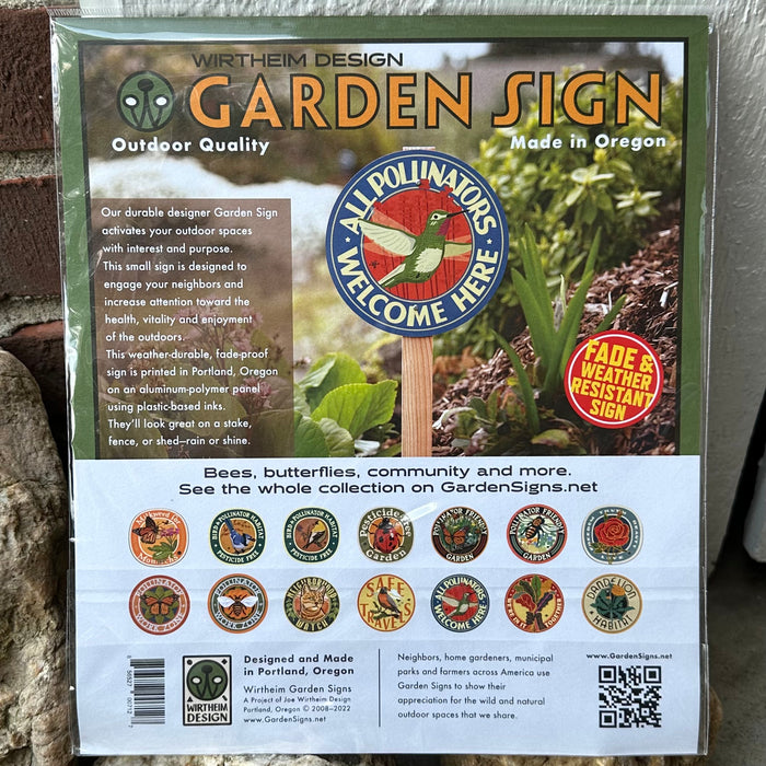 Metal Garden Signs (Round)