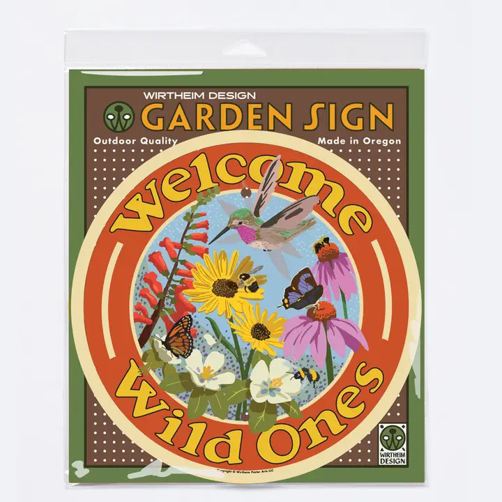 Metal Garden Signs (Round)