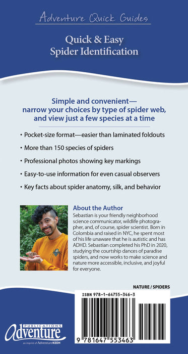 Spiders of the United States & Canada Quick Guide