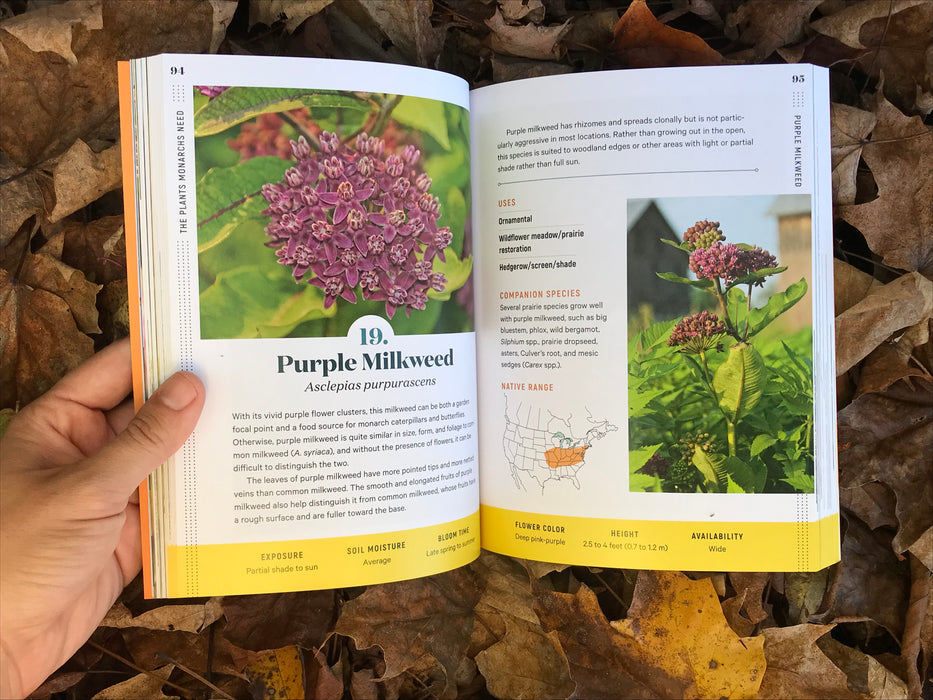 100 Plants to Feed the Monarch by The Xerces Society